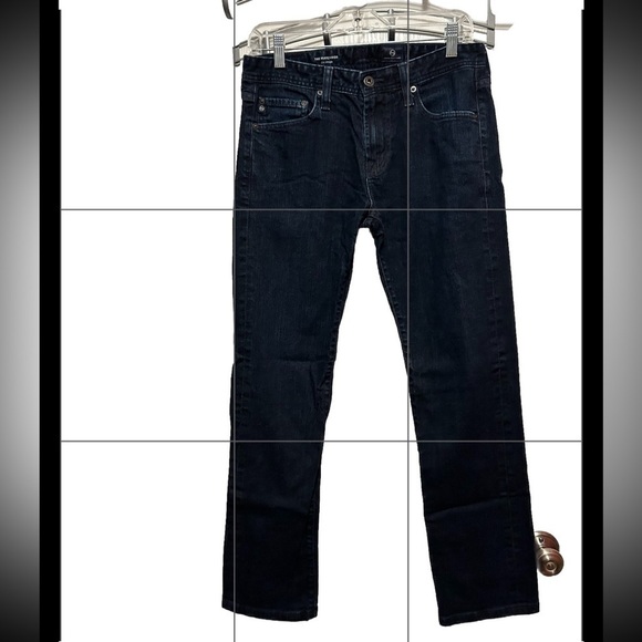 AG The Matchbox Slim Straight Jeans Men’s 30 Adriano Goldschmied Blue Denim USA - Picture 1 of 16